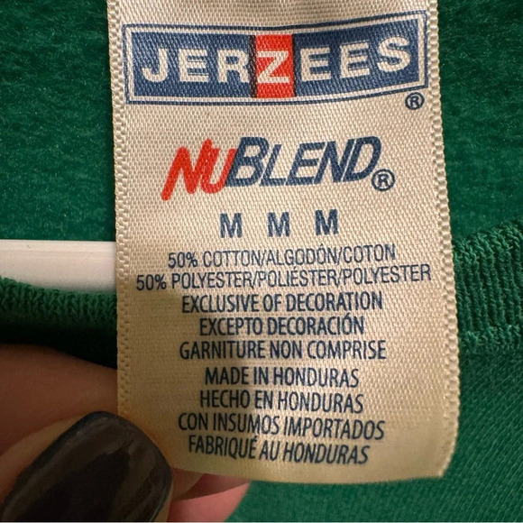 Jerzees Green Crewneck Dilly Dilly Sweatshirt Size M - Picture 3 of 5